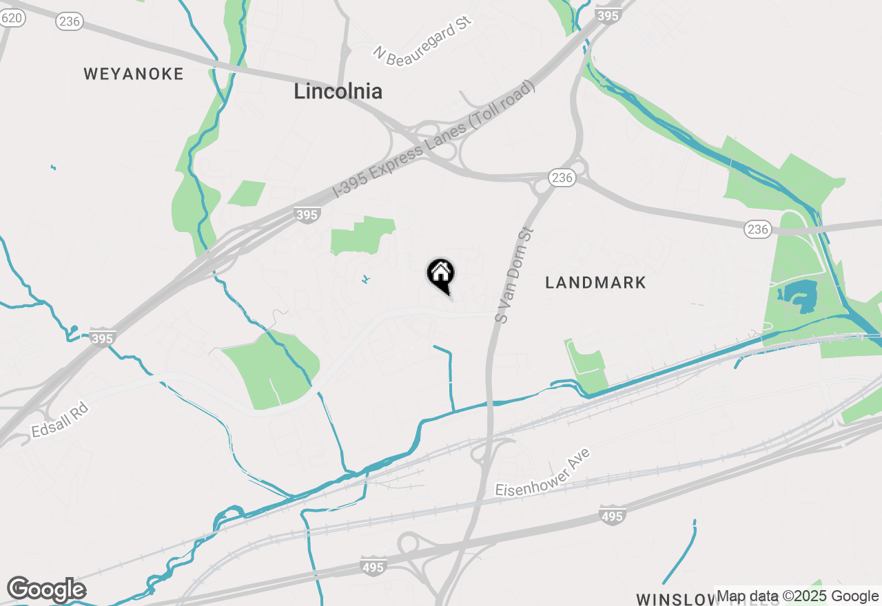 Map of 5911 Edsall Road #801, Alexandria, VA 22304