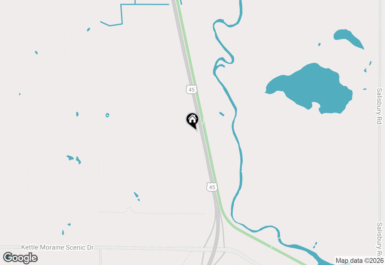 Map of 7731 State Highway 45, Kewaskum, WI 53040