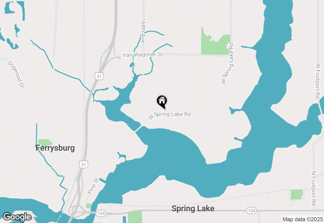 Map of 17621 Bayberry, Spring Lake, MI 49456