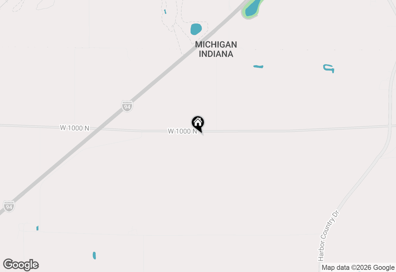 Map of 2610 W 1000 N, Michigan City, IN 46360