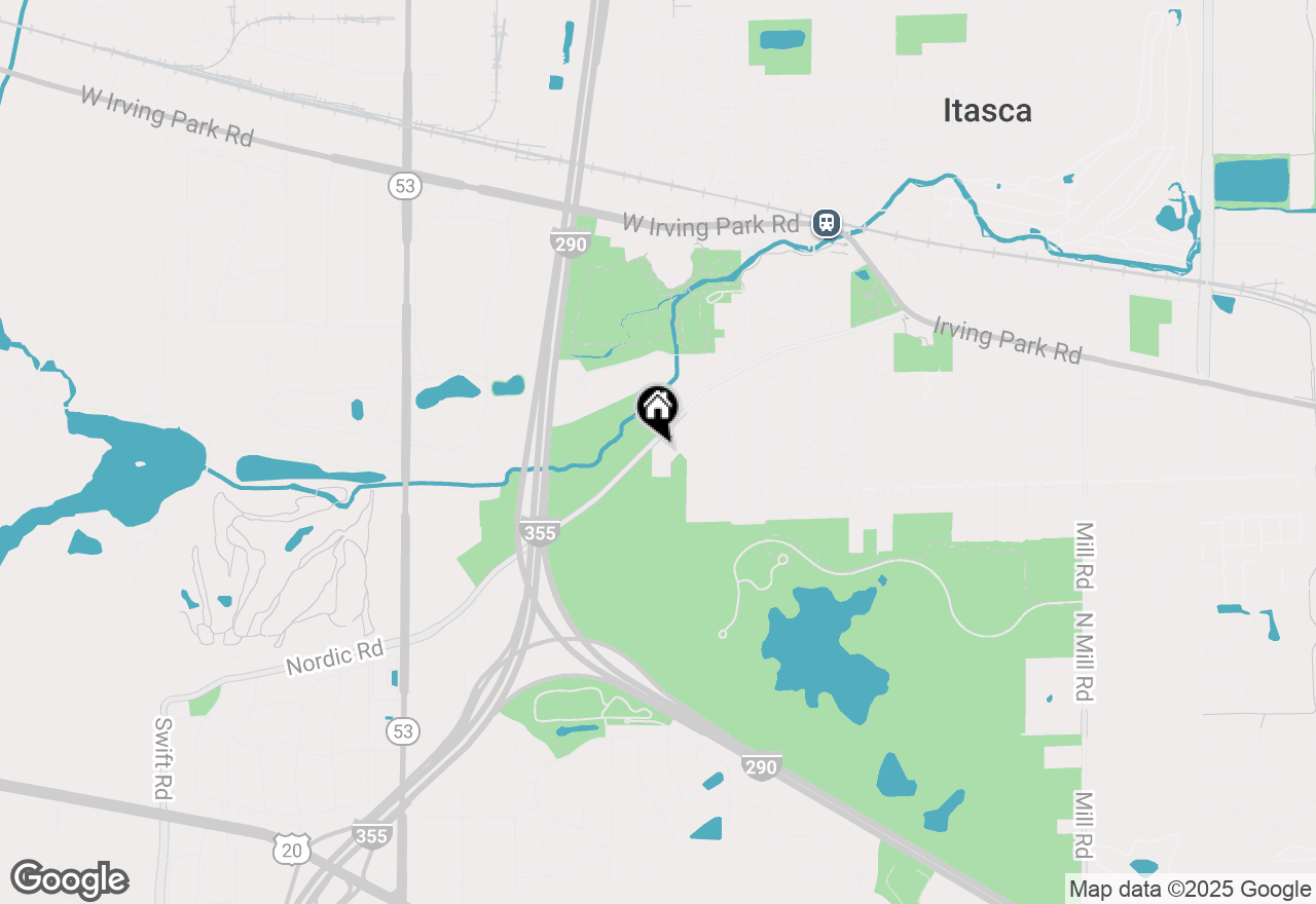 Map of 600 W Bloomingdale Road, Itasca, IL 60143
