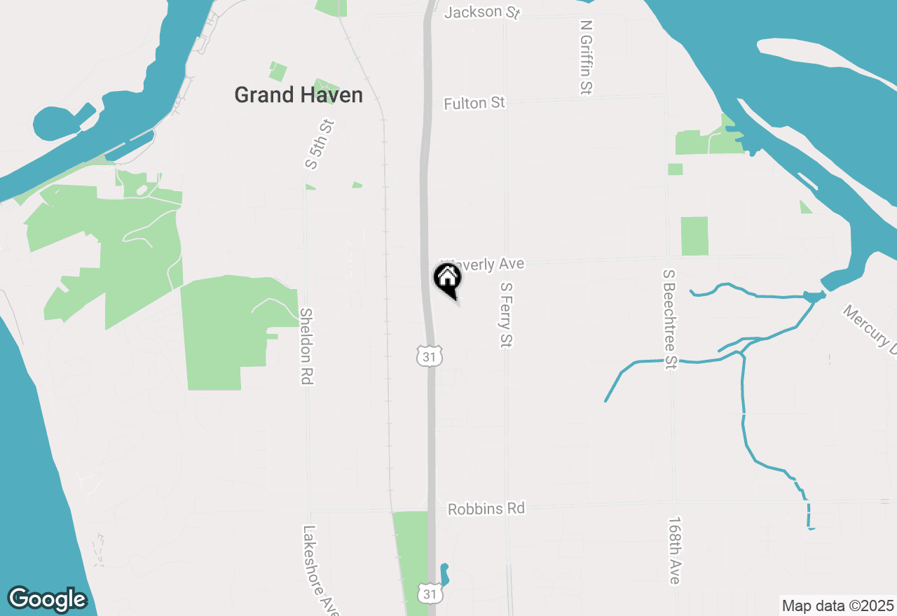 Map of 805 S Despelder Street #13, Grand Haven, MI 49417