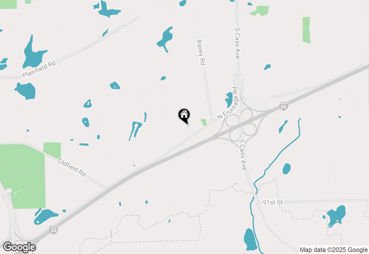 Map of 8537 Thistlewood Court, Darien, IL 60561