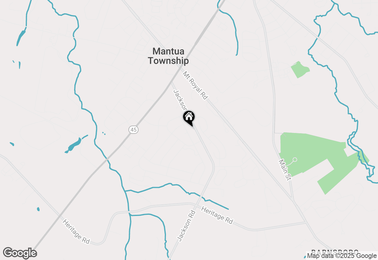 Map of 274 Lansing Drive, Mantua, NJ 08051