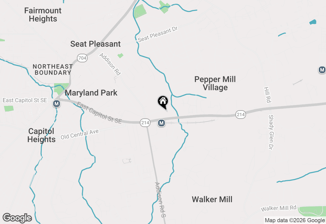 Map of 6515 Adak Street, Capitol Heights, MD 20743