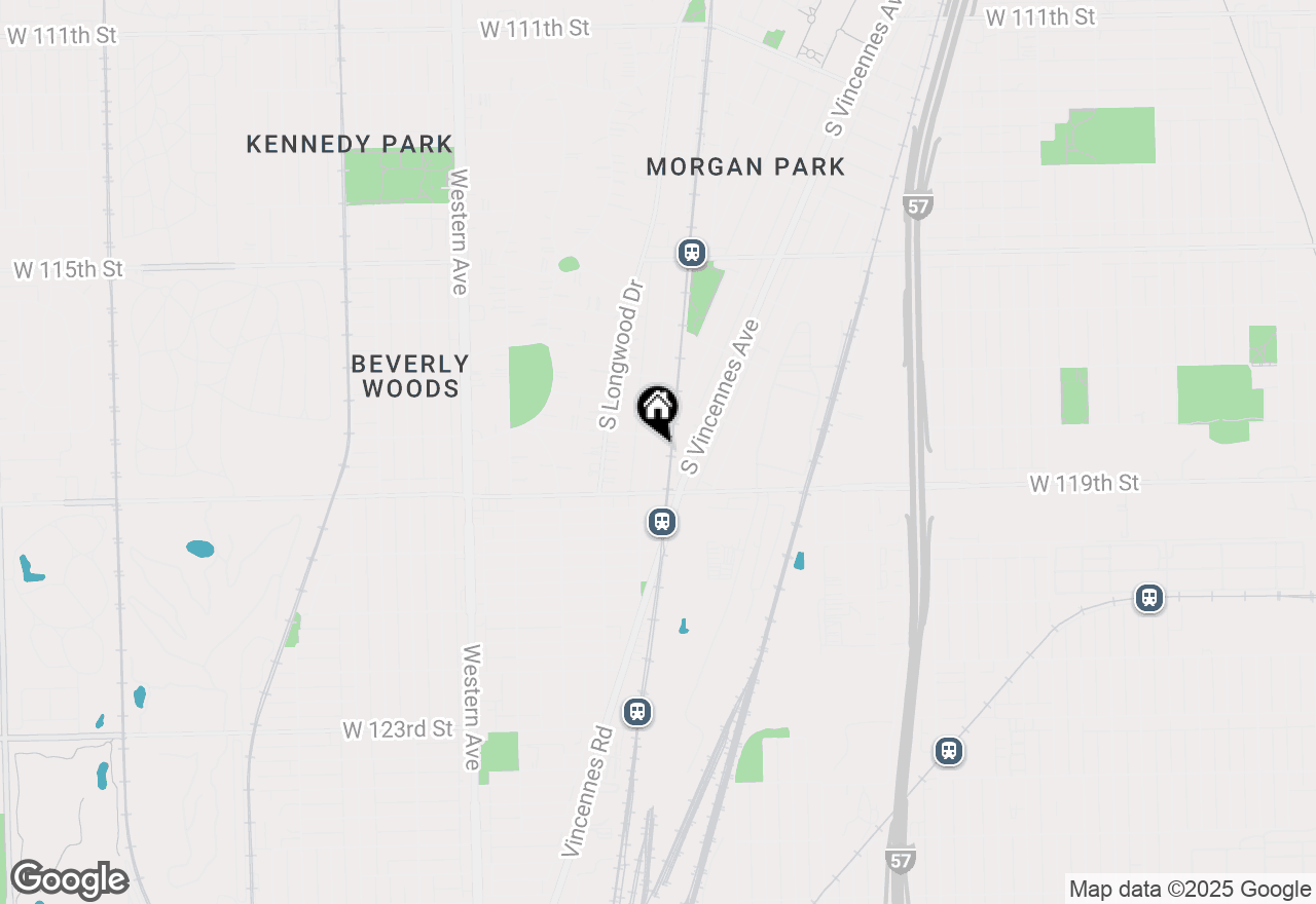 Map of 11815 S Hale Avenue, Chicago, IL 60643