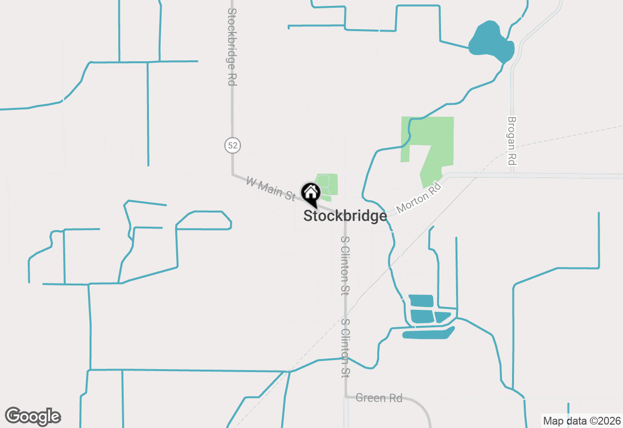 Map of 304 Mechanic Street, Stockbridge, MI 49285