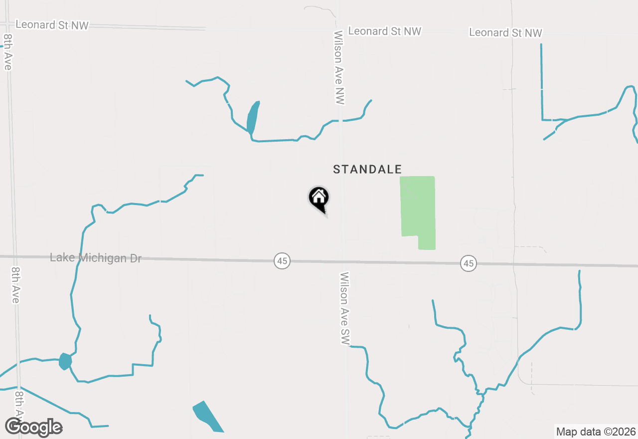 Map of 532 Clayton Avenue Nw, Grand Rapids, MI 49534