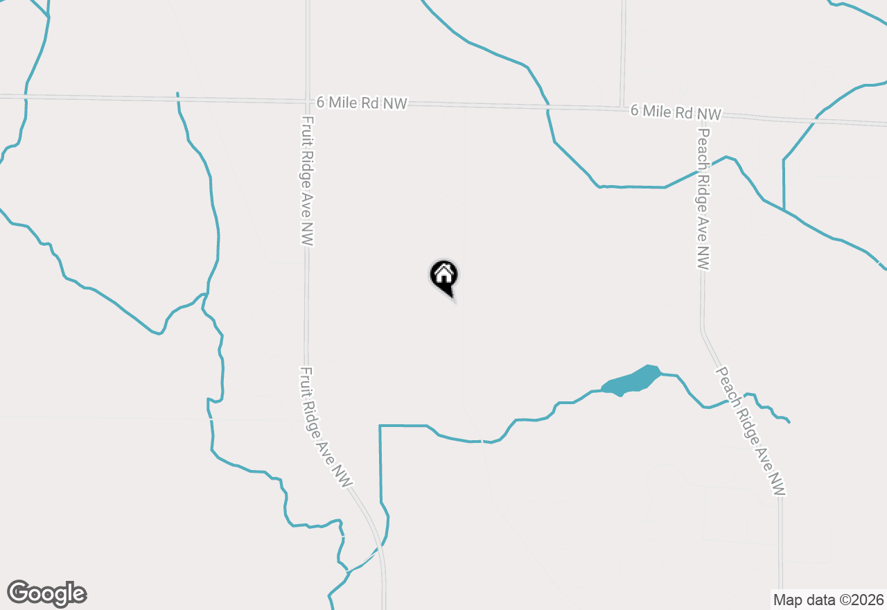Map of V/L Lot 3 Hendershot Avenue Nw, Grand Rapids, MI 49544