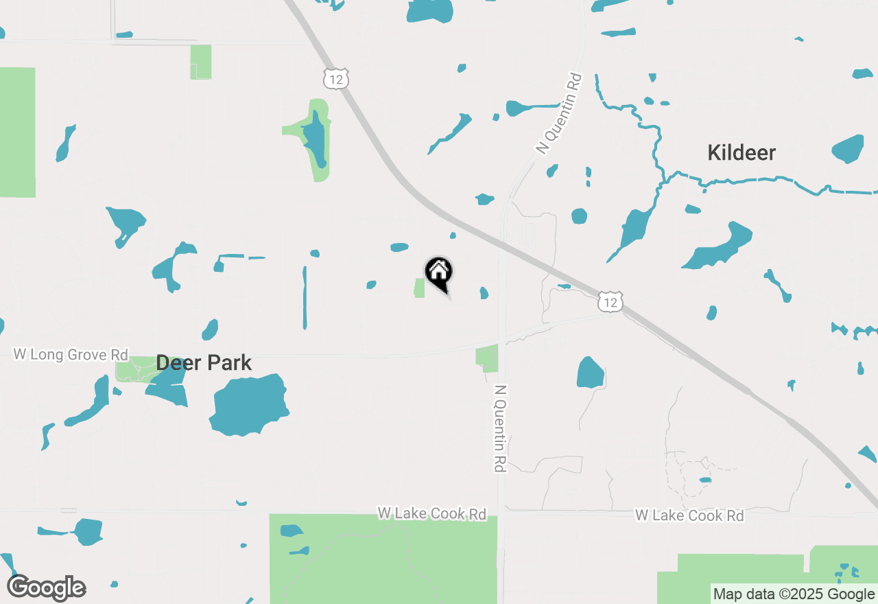 Map of 20678 N Oliver Ct, Kildeer, IL 60047