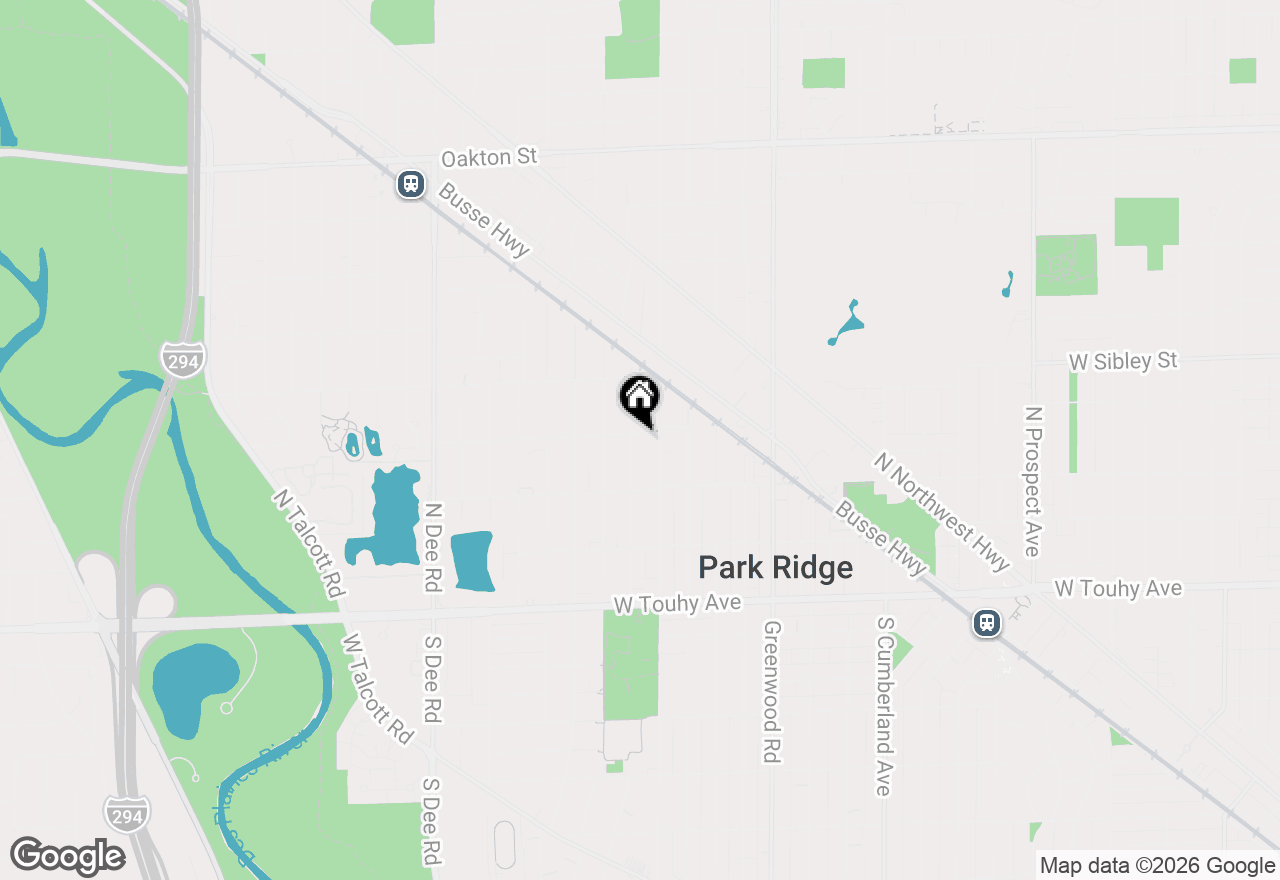 Map of 423 N Aldine Avenue, Park Ridge, IL 60068