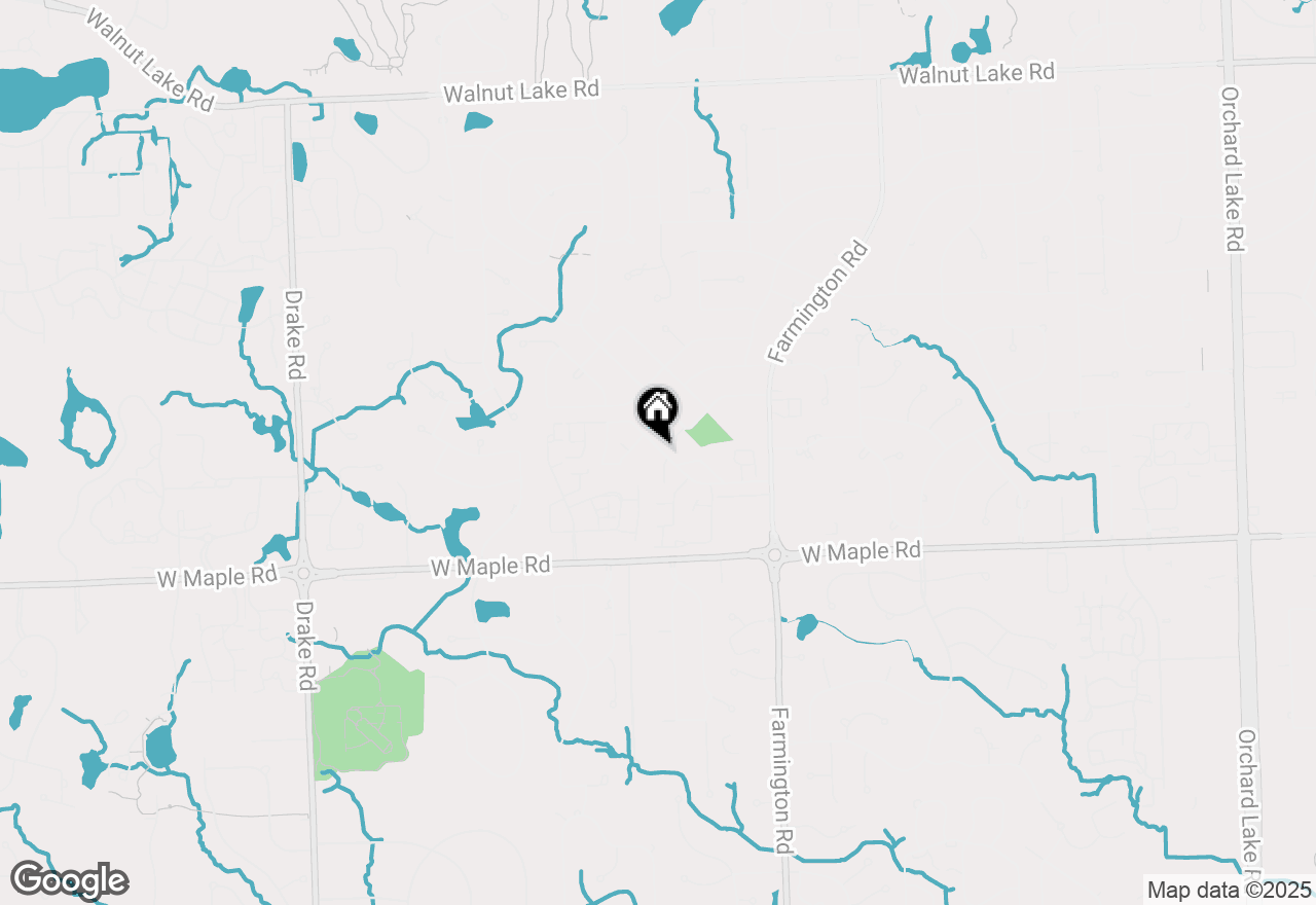 Map of 5221 Potomac Run N, West Bloomfield, MI 48322