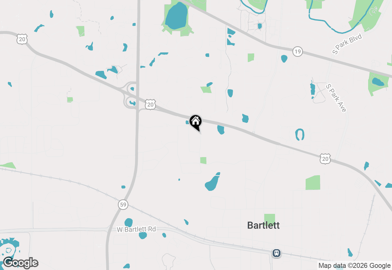 Map of 420 Chara Court, Bartlett, IL 60103