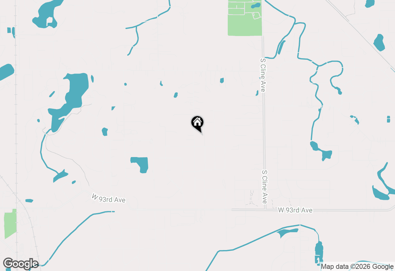 Map of 8825 Marquette Street, St. John, IN 46373