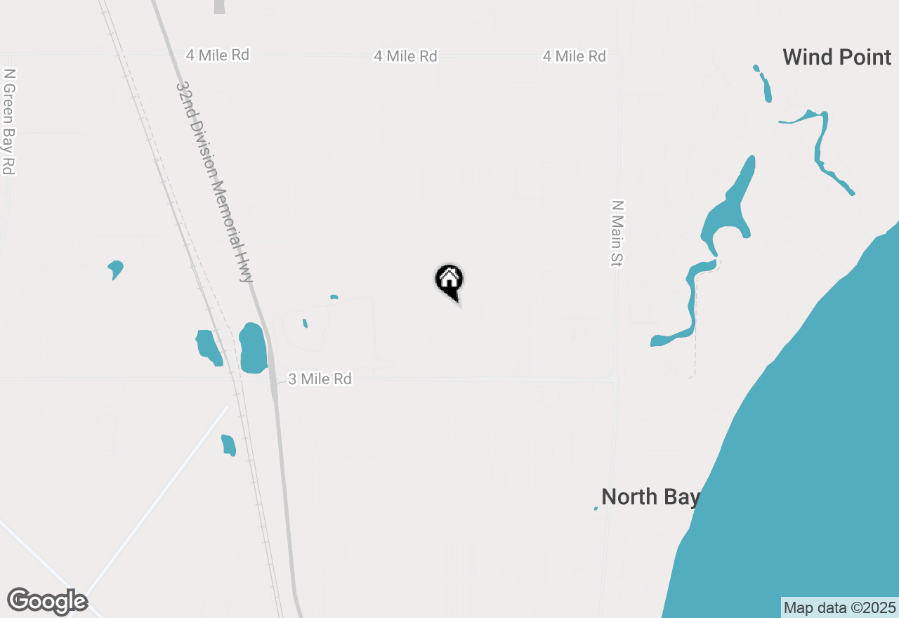 Map of 4206 Lasalle St, Racine, WI 53402