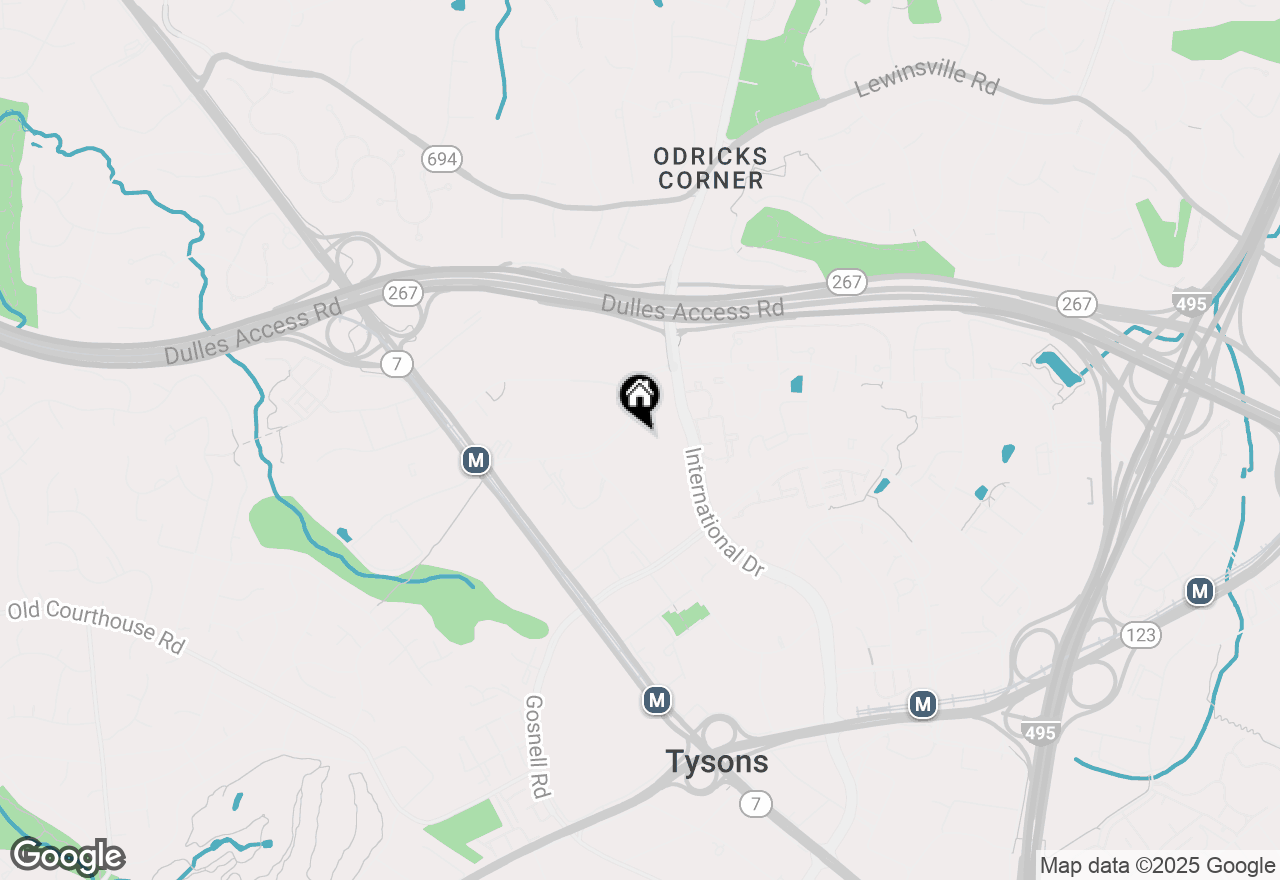 Map of 8370 Greensboro Drive #908, Mclean, VA 22102