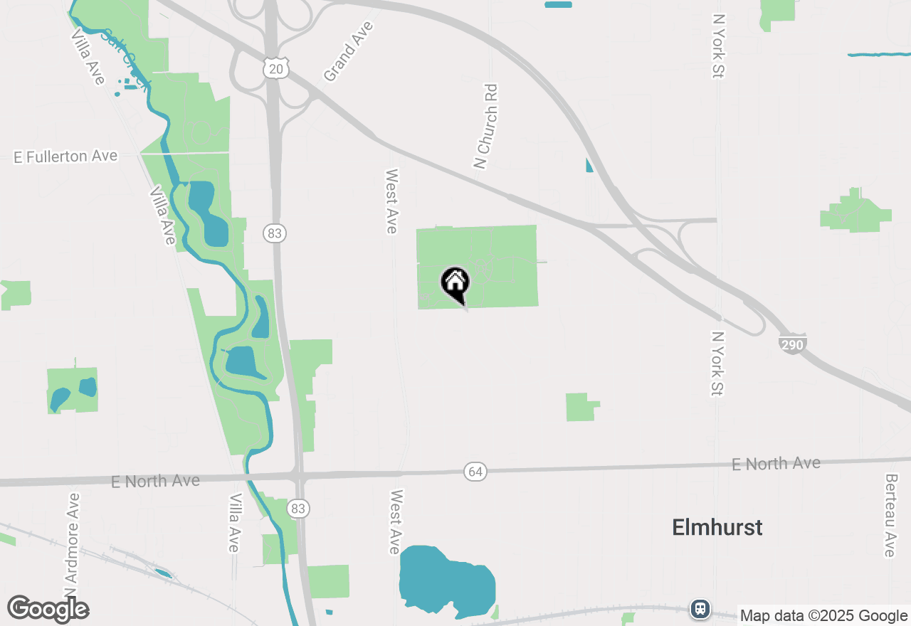 Map of 474 N Highview Avenue, Elmhurst, IL 60126