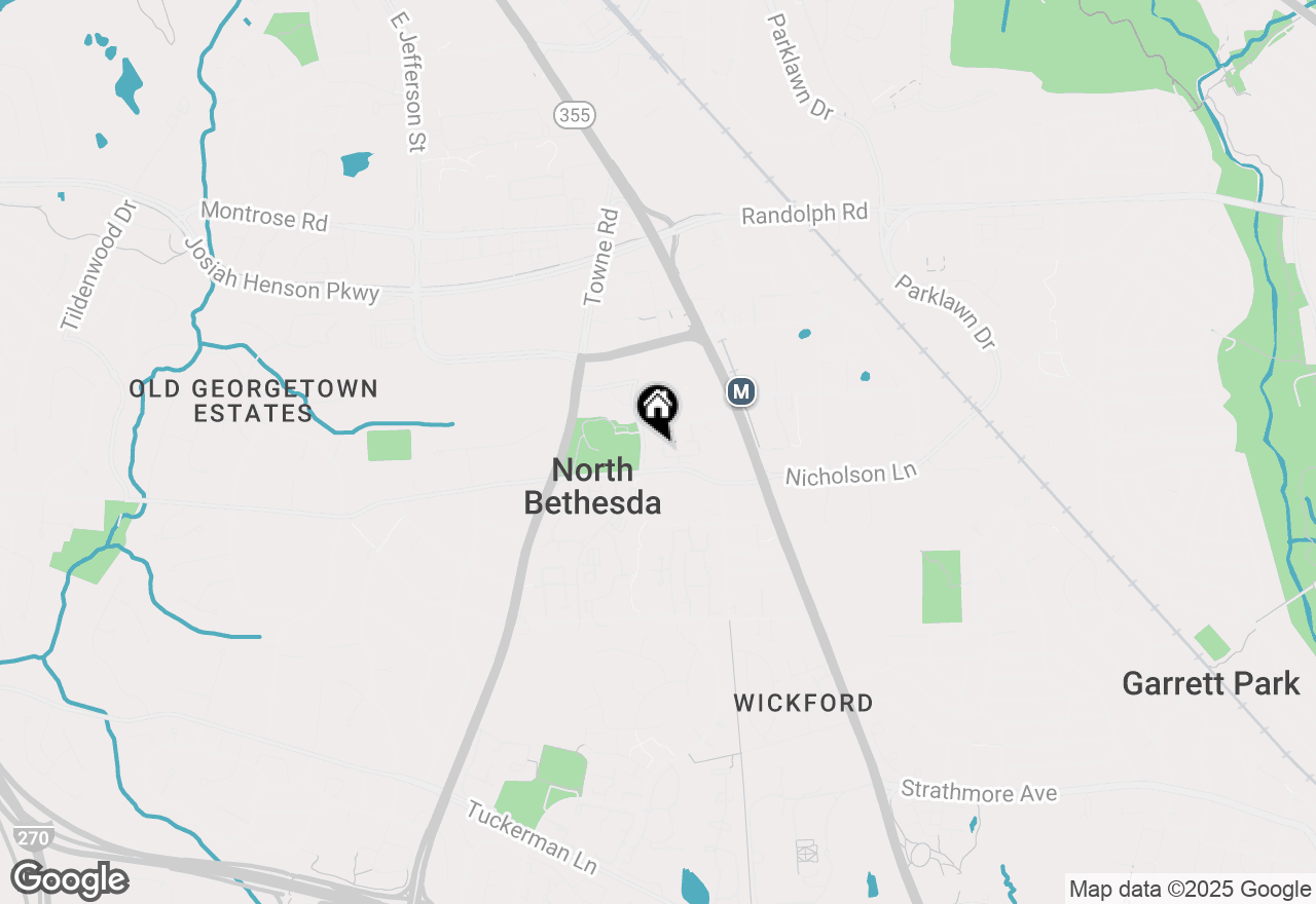 Map of 5809 Nicholson Lane #13, North Bethesda, MD 20852