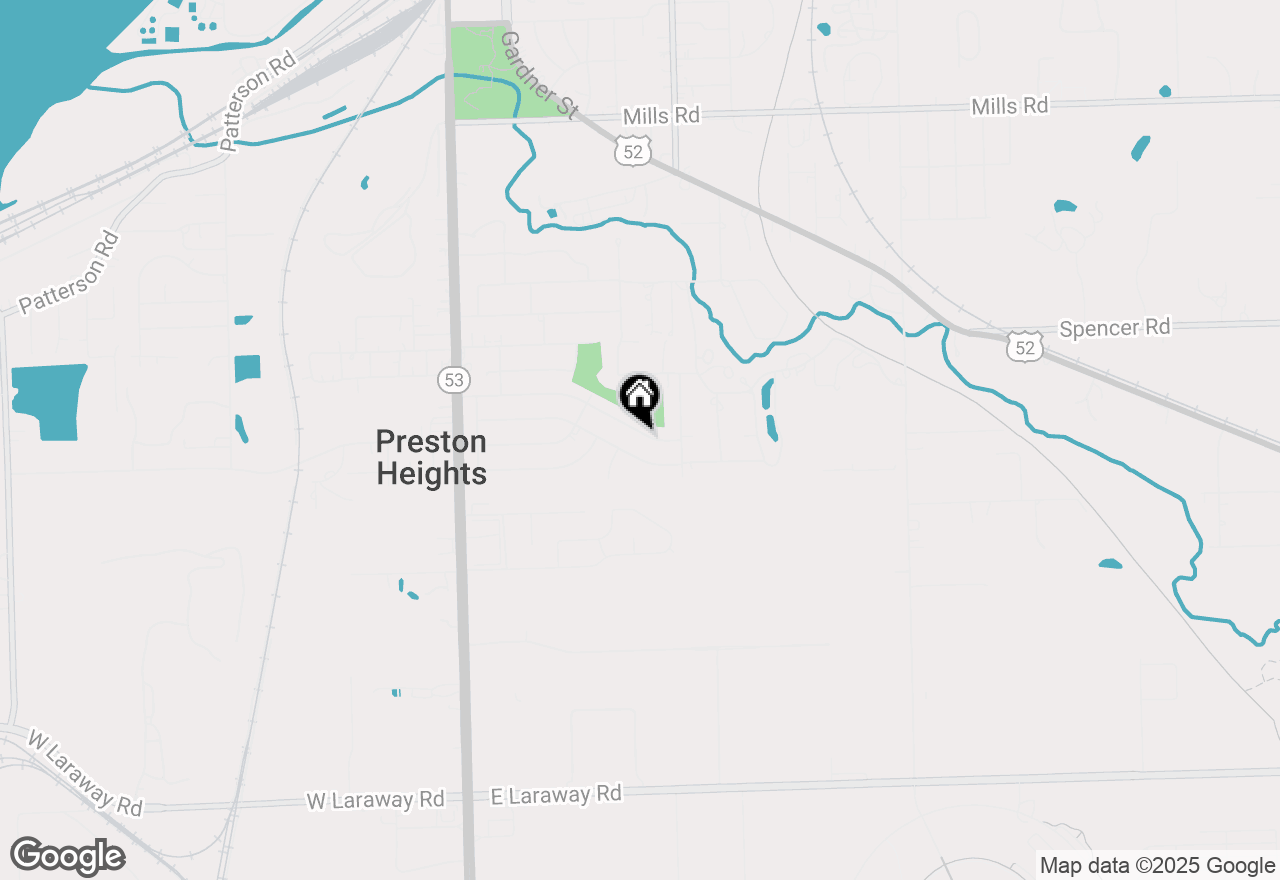 Map of 304 Louis Road, Joliet, IL 60433