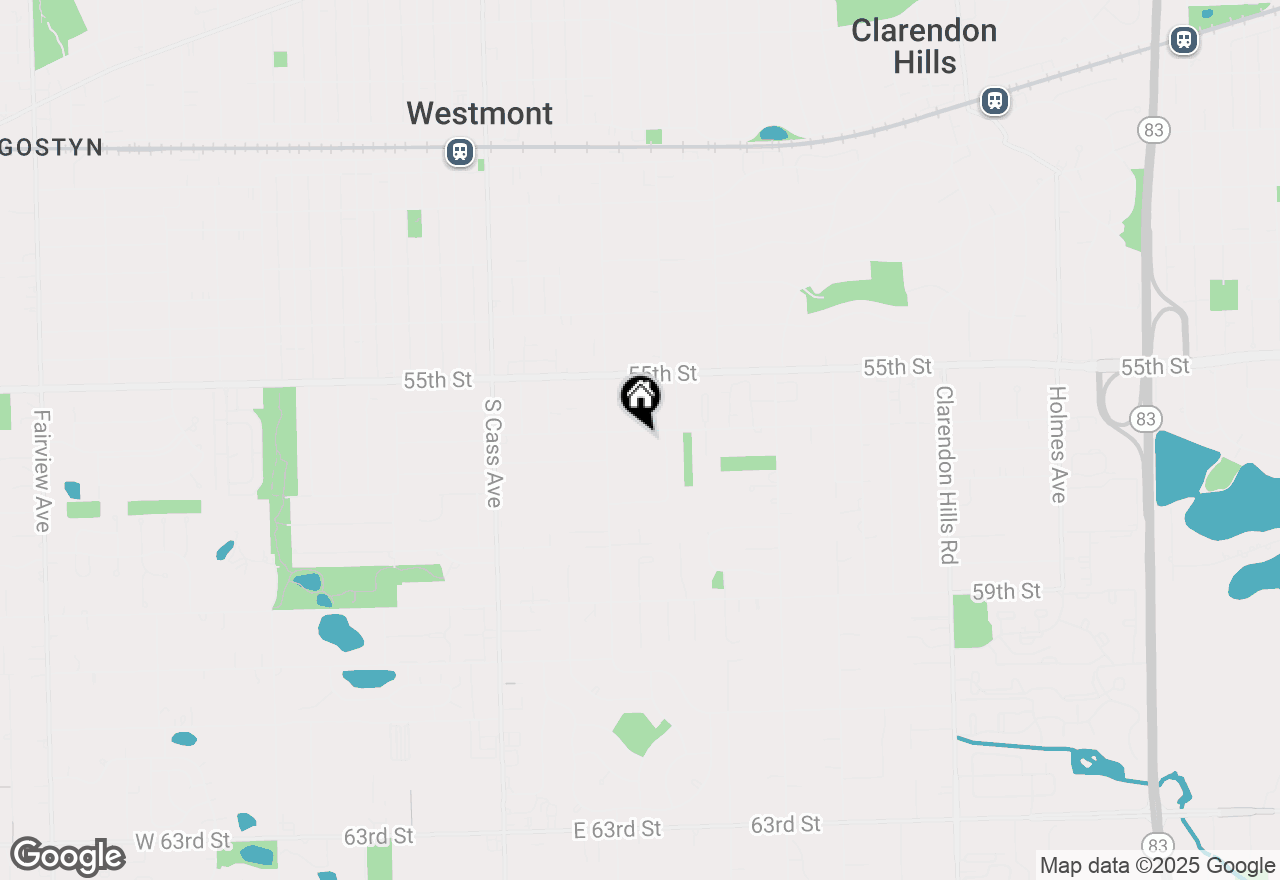 Map of 223 E 56th Street, Westmont, IL 60559