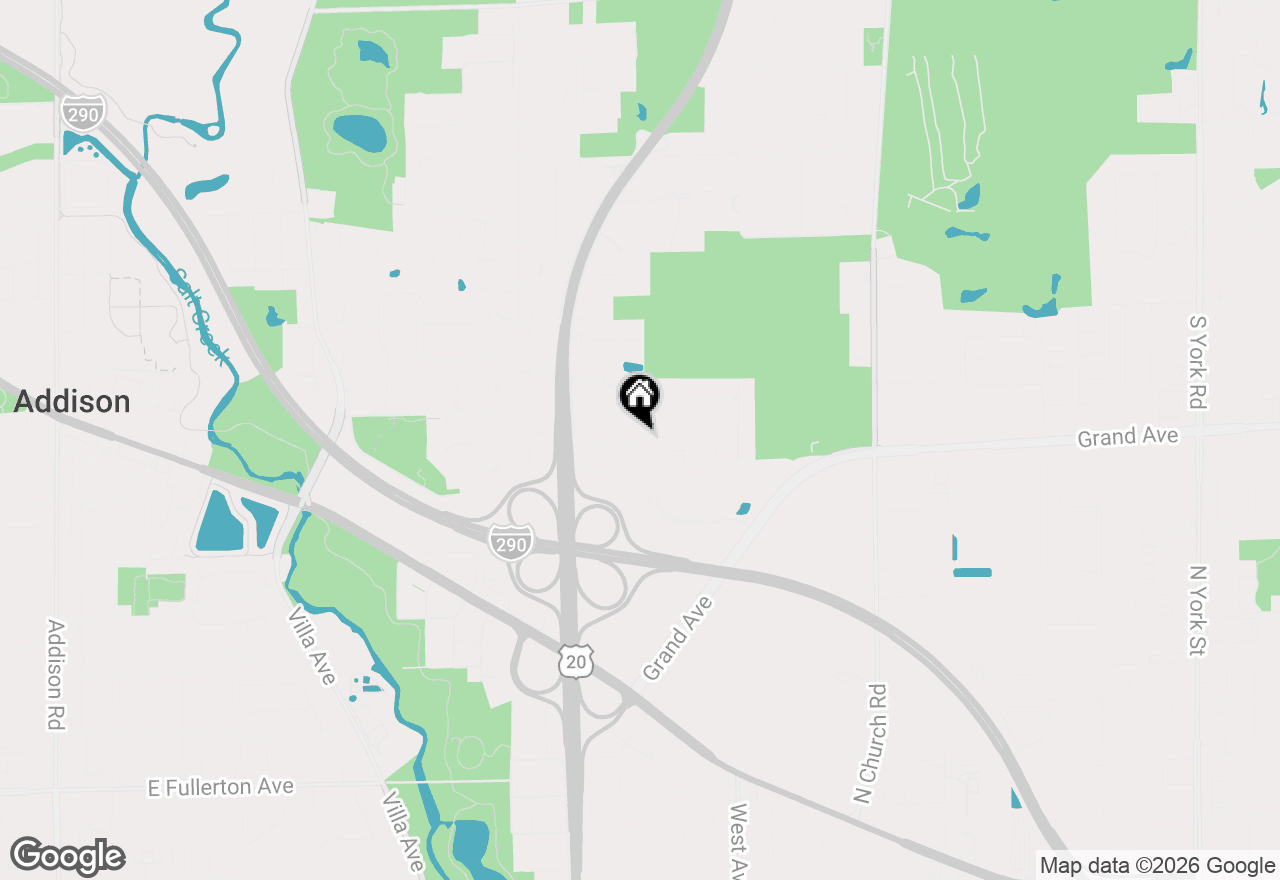 Map of 17W163 Oak Lane, Bensenville, IL 60106