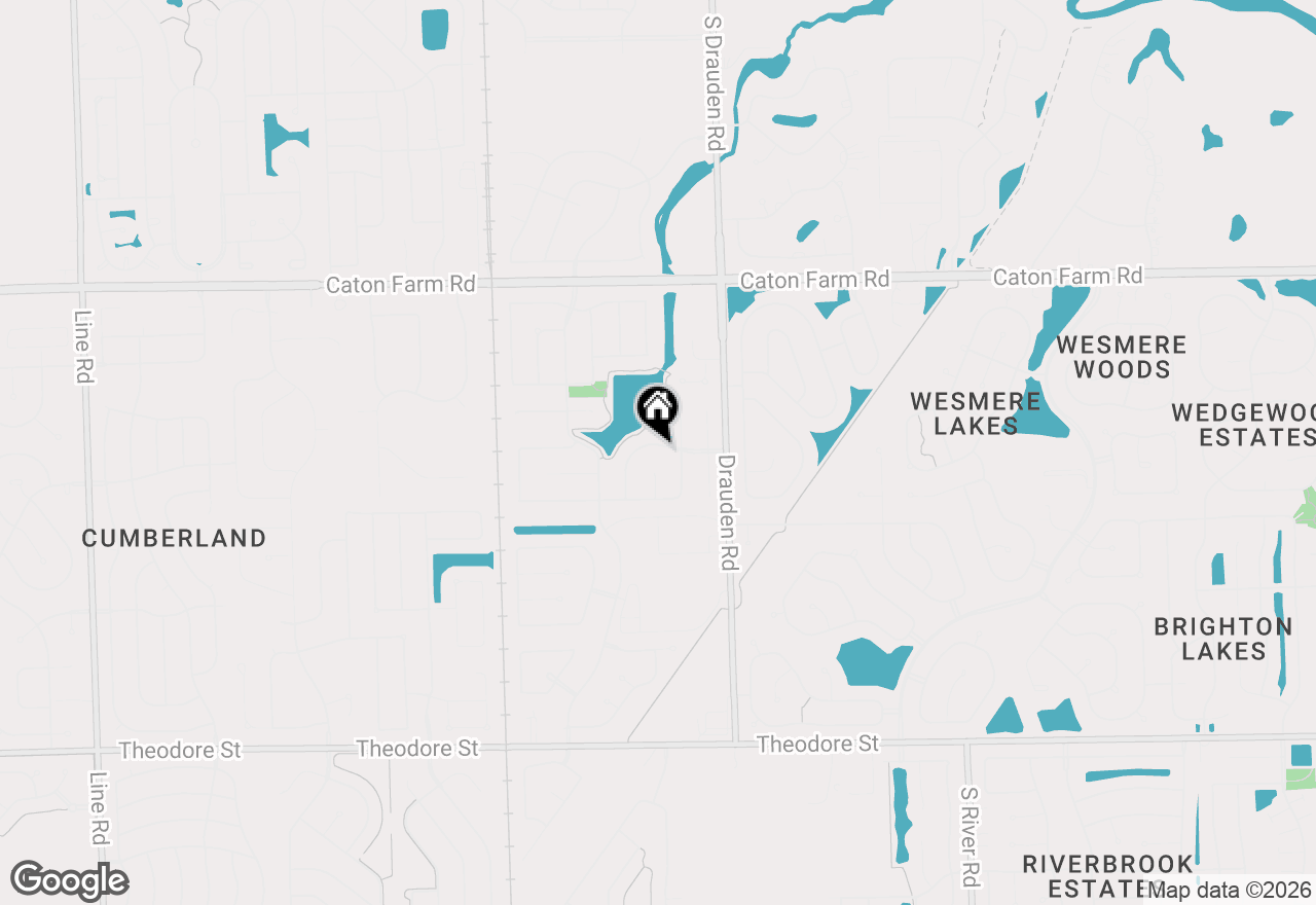 Map of 6102 Pheasant Ridge Drive, Plainfield, IL 60586