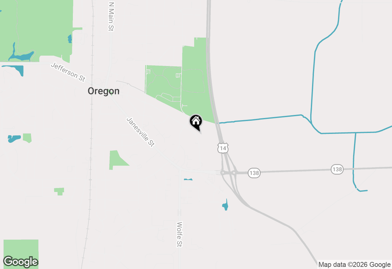 Map of 859 Park Street #102, Oregon, WI 53575