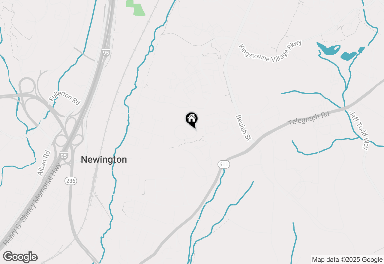 Map of 6617 Morning Ride Circle, Alexandria, VA 22315