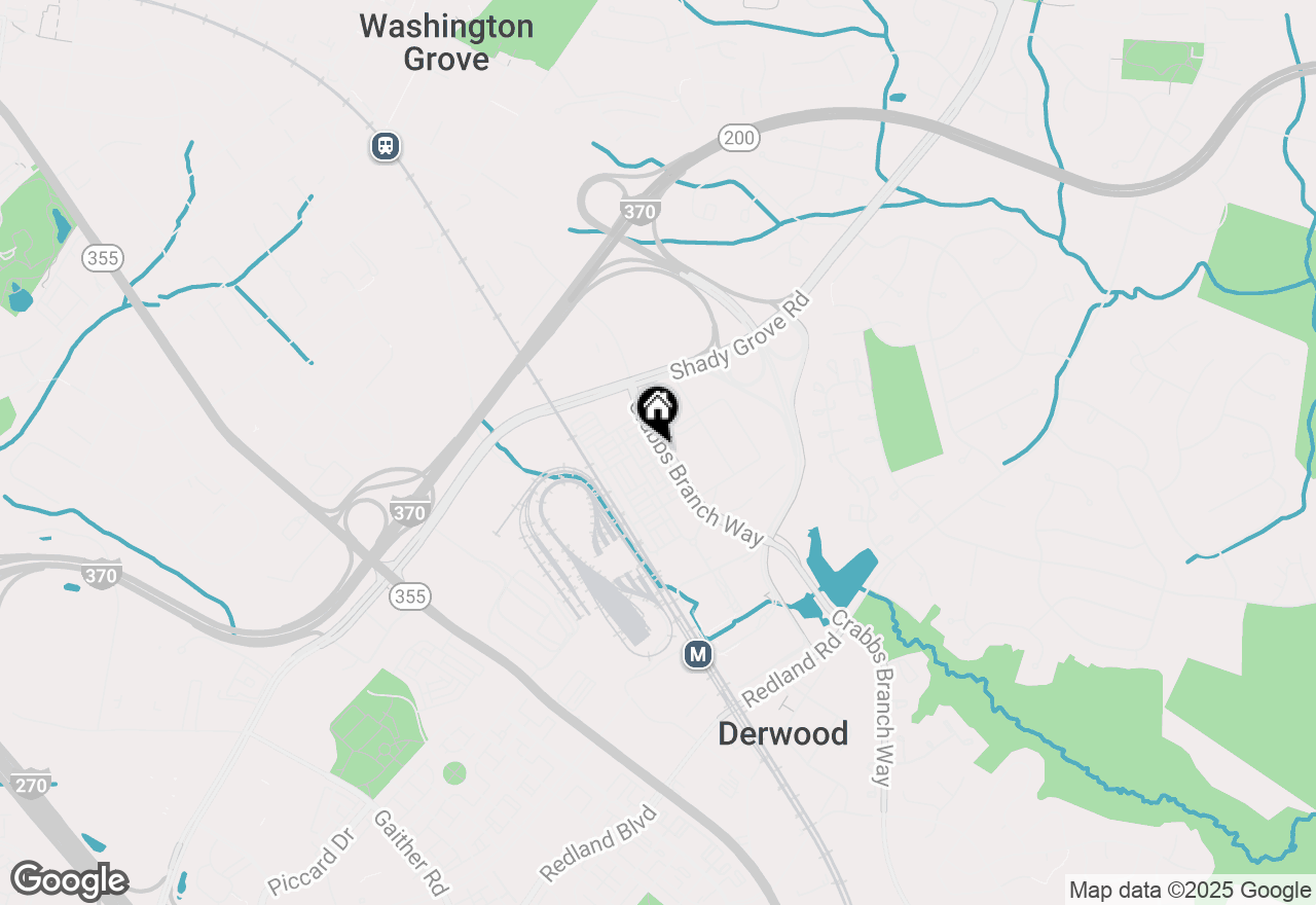 Map of 8033 Tribeca Street, Rockville, MD 20855