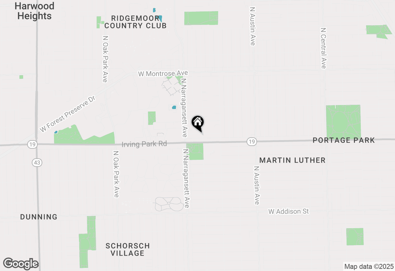 Map of 6317 W Cuyler Avenue, Chicago, IL 60634