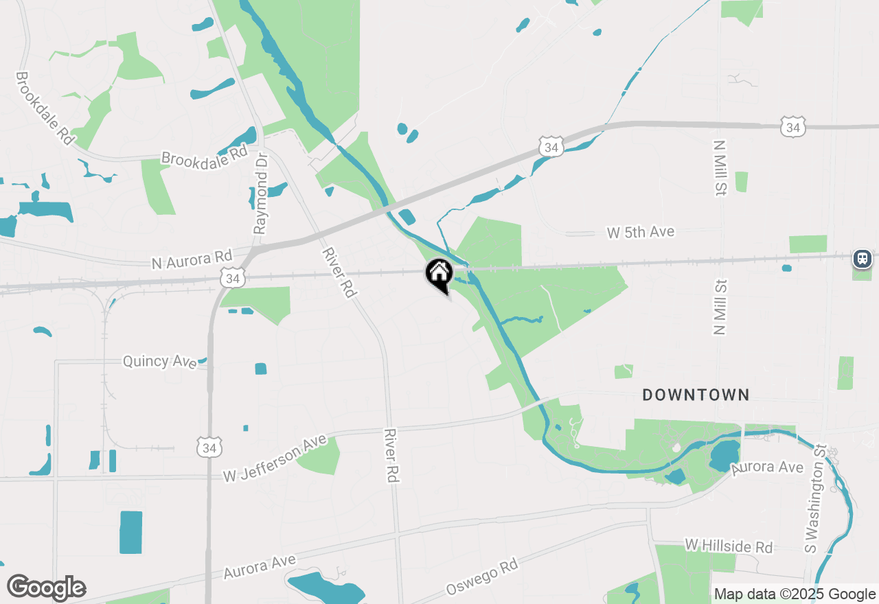 Map of 1116 Hidden Spring Drive, Naperville, IL 60540