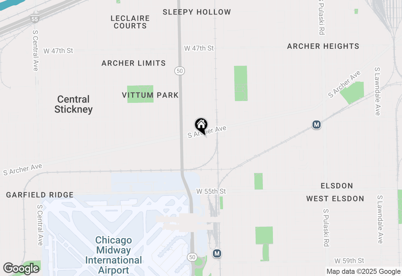 Map of 5203 S Kilpatrick Avenue, Chicago, IL 60632