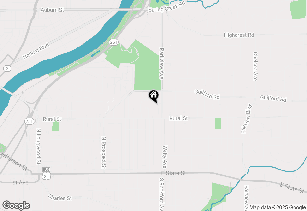 Map of 806 N Rockford Avenue, Rockford, IL 61107