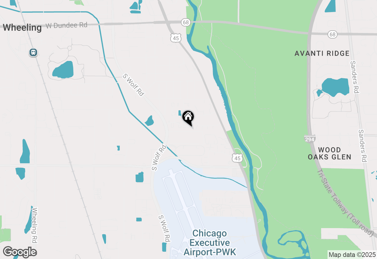 Map of 459 Alder Drive, Wheeling, IL 60090