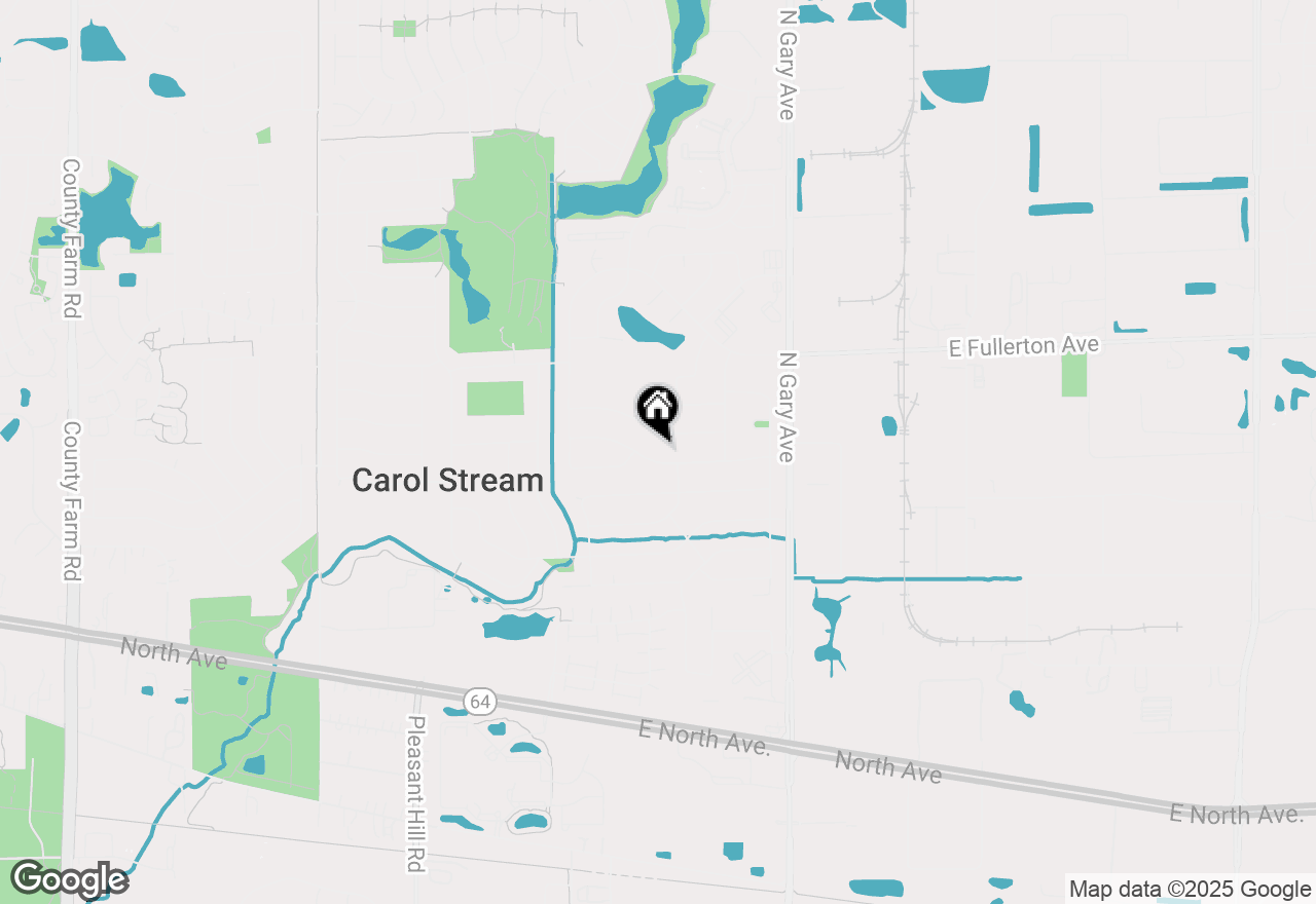 Map of (Address confidential), Carol Stream, Illinois 60188