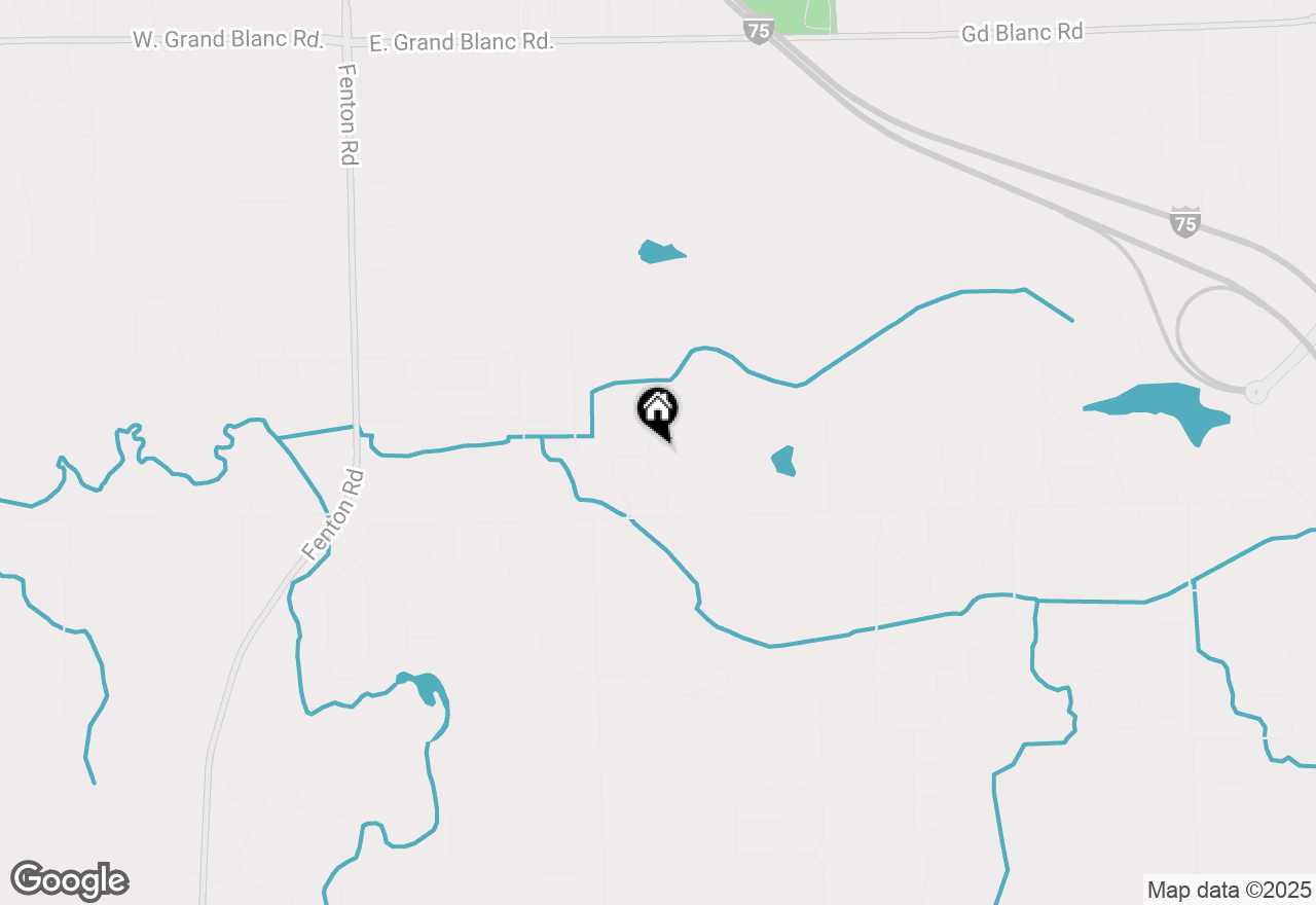 Map of 8461 Forest Glen Drive, Grand Blanc, MI 48439