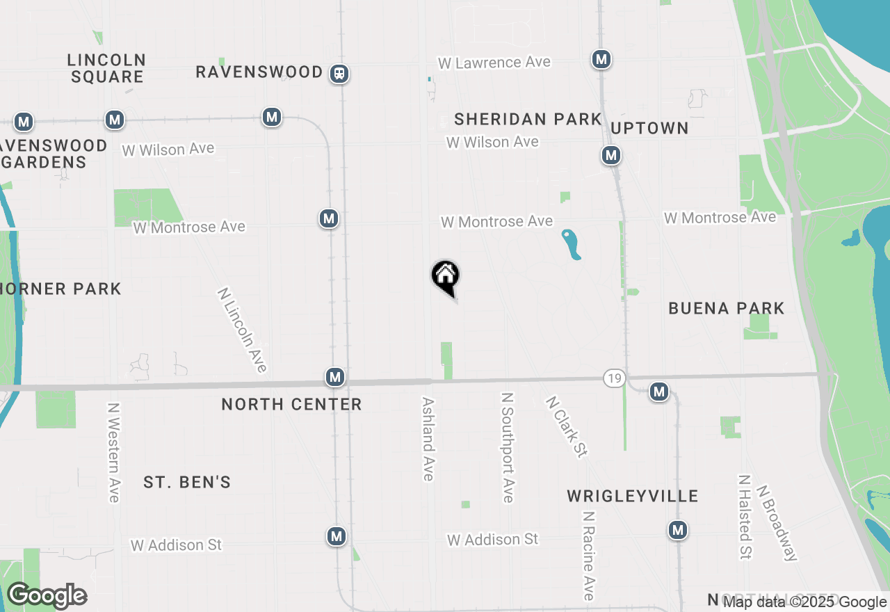 Map of 4158 N Greenview Avenue, Chicago, IL 60613