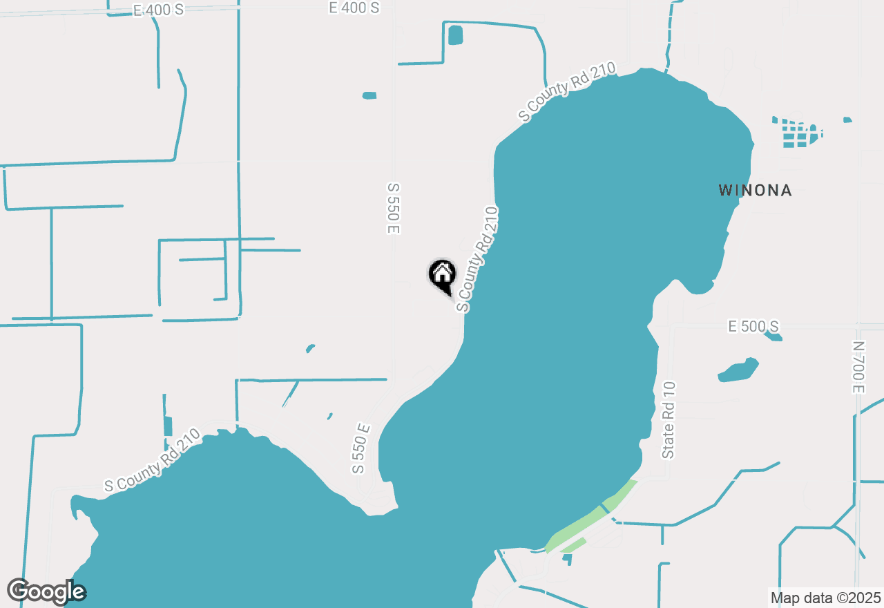Map of 5685 E Tulip Trail, Knox, IN 46534