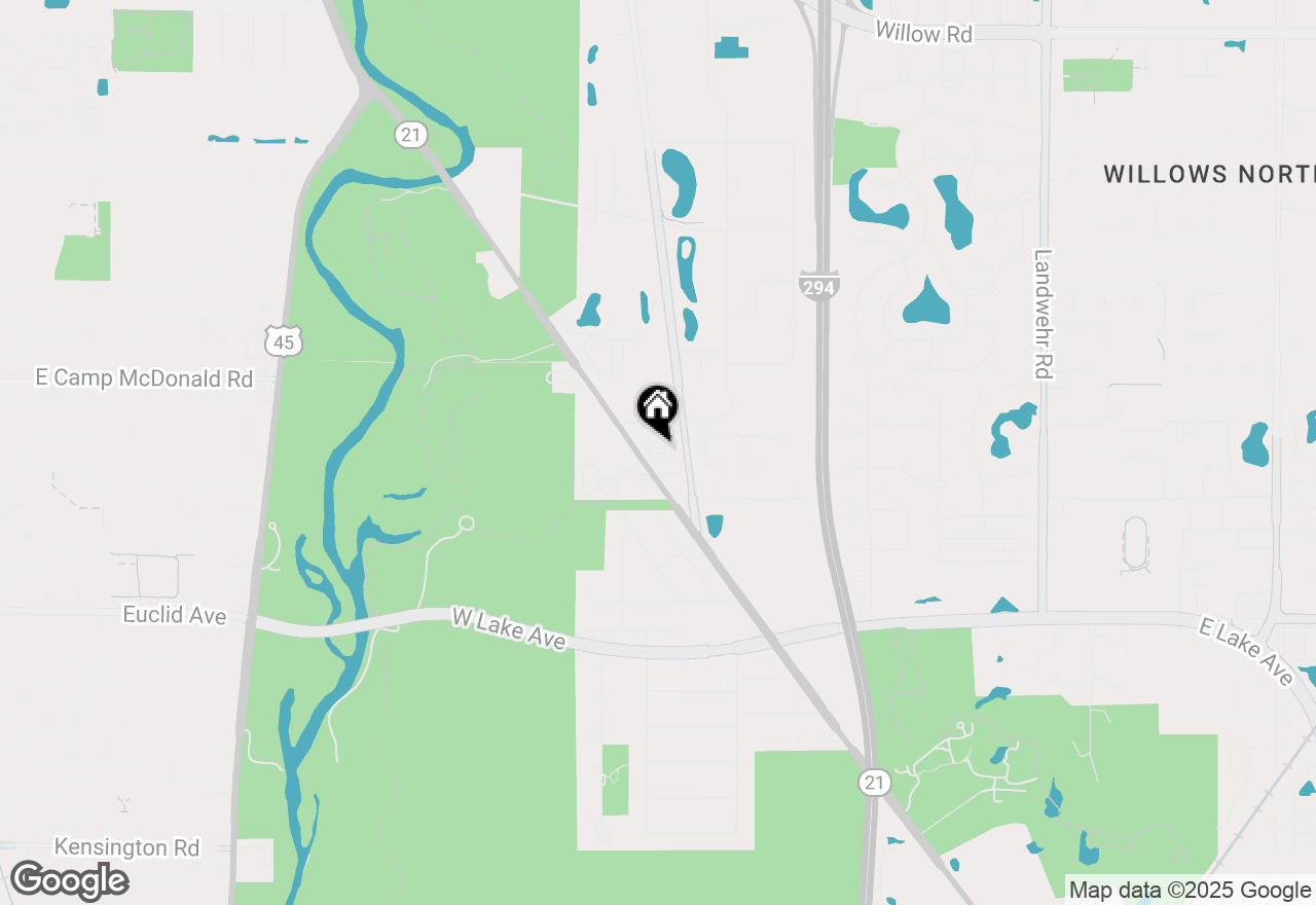 Map of 3315-3318 Milwaukee Avenue, Northbrook, IL 60062