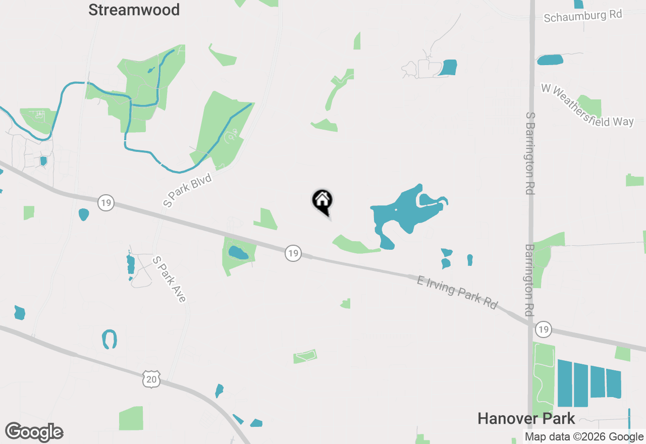 Map of 815 Oriole Drive, Streamwood, IL 60107