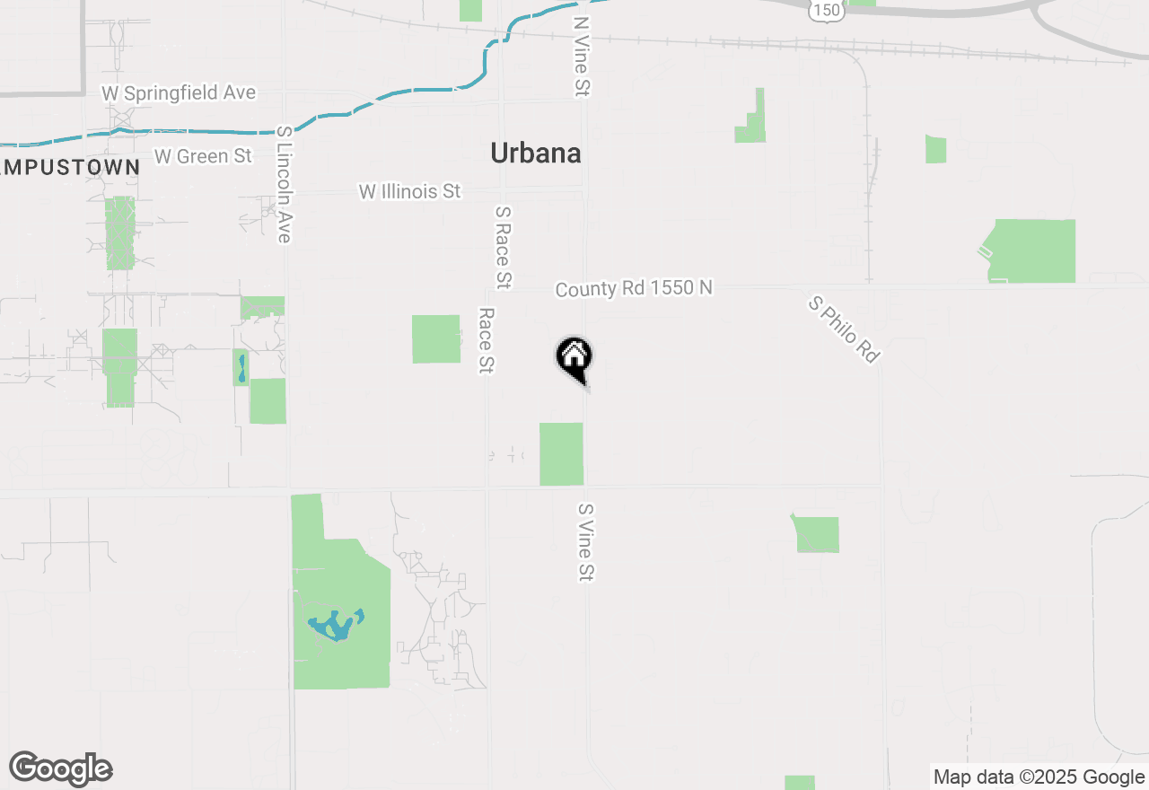 Map of 205 E Michigan Avenue, Urbana, IL 61801