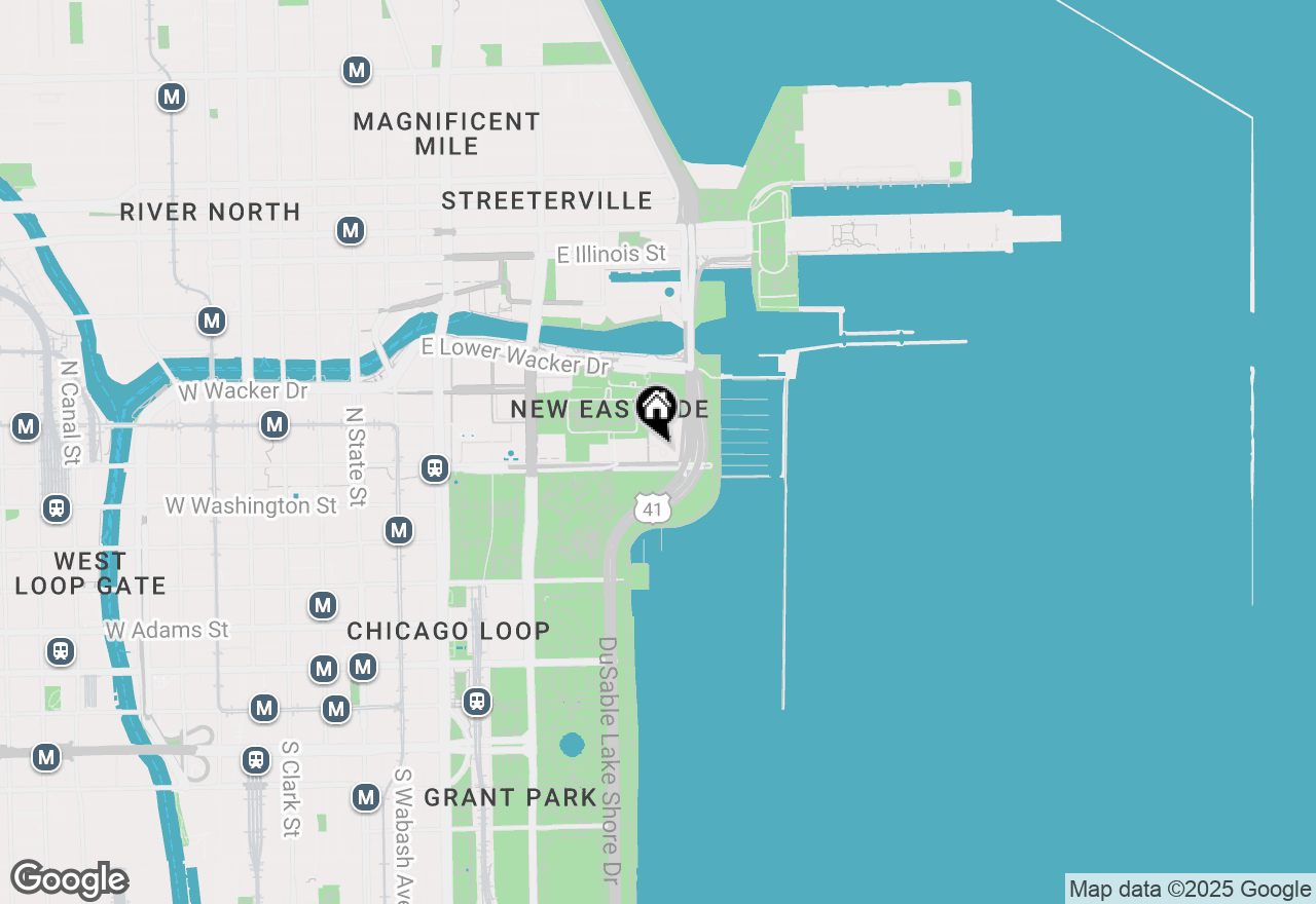 Map of 155 N Harbor Drive #610, Chicago, IL 60601