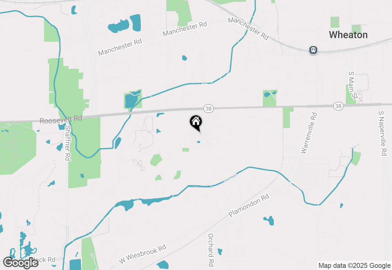 Map of 938 Dartmouth Drive, Wheaton, IL 60189