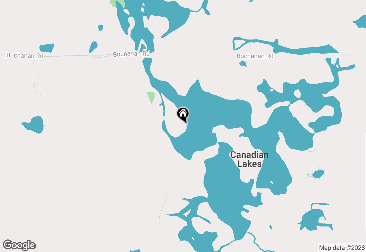Map of 7988 Island Court, Canadian Lakes, MI 49346