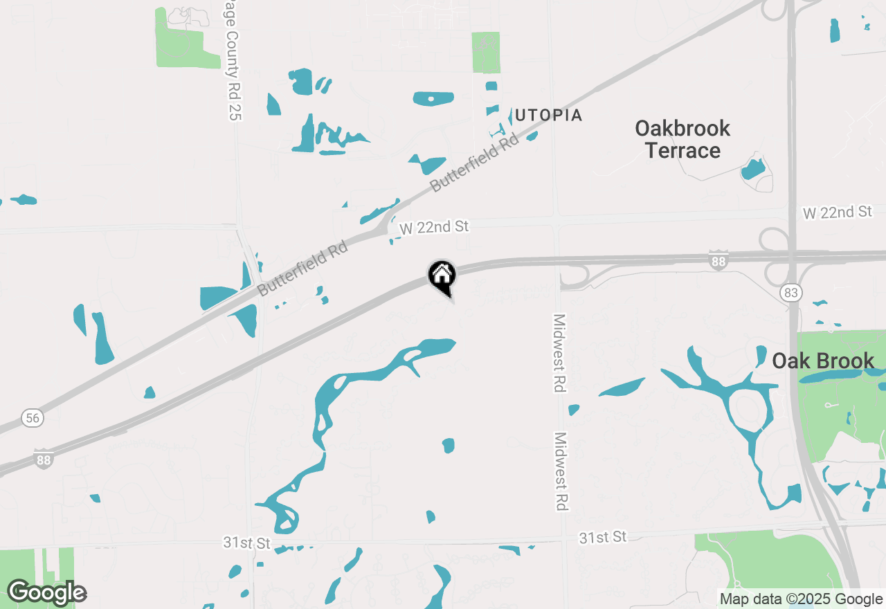 Map of 4 Royal Vale Drive, Oak Brook, IL 60523