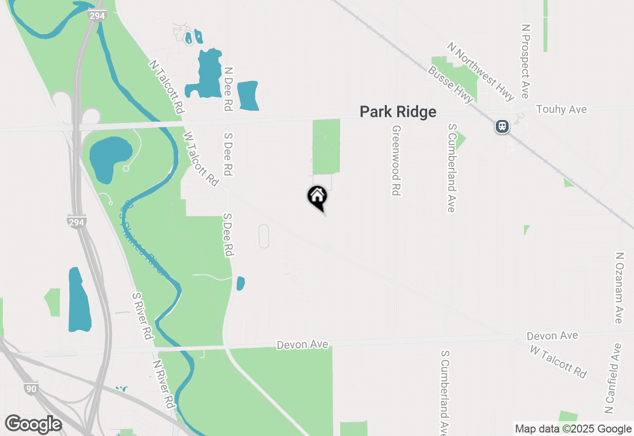 Map of 508 Engel Boulevard, Park Ridge, IL 60068