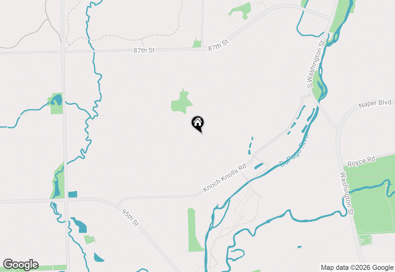 Map of 2619 Modaff Road, Naperville, IL 60565