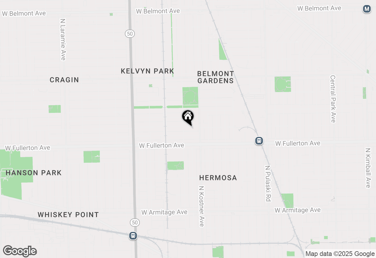 Map of 4445 W Altgeld Street #1, Chicago, IL 60639