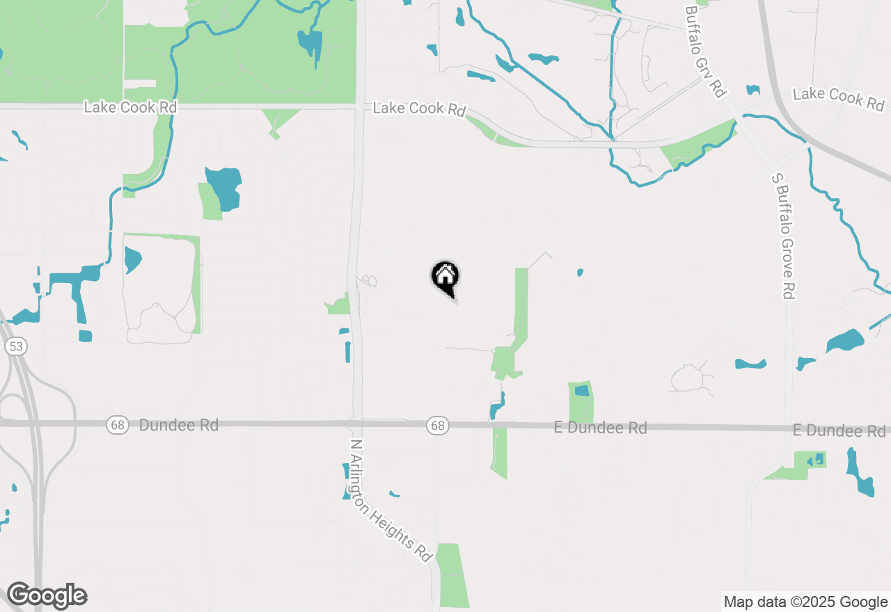 Map of 542 Weidner Road, Buffalo Grove, IL 60089