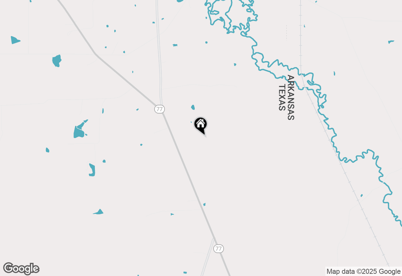 Map of 0 Highway 77 Lot 1 E, Atlanta, TX 75551